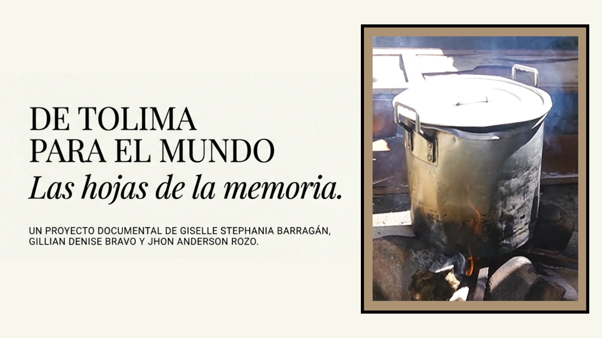 Hojas de la Memoria — Shift Lab